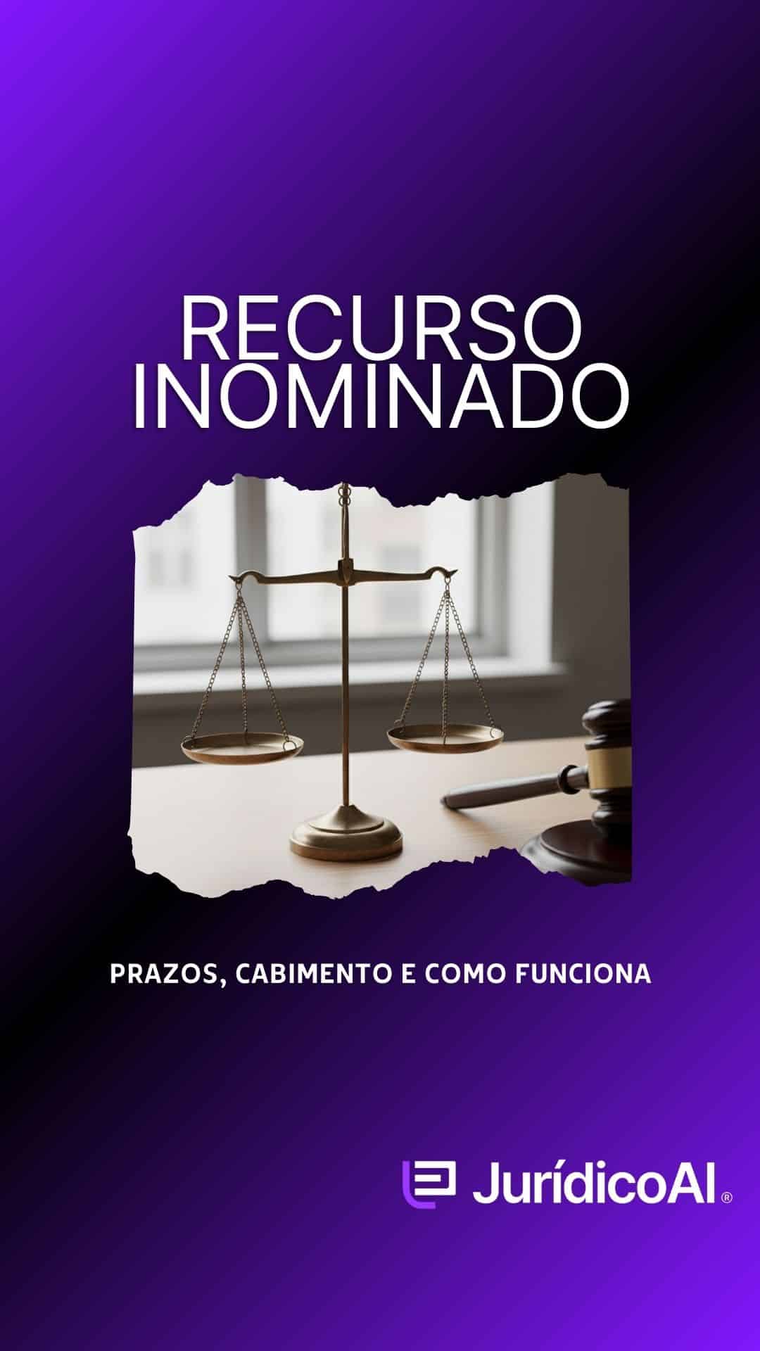 Capa de webstorie sobre Recurso Inominado
