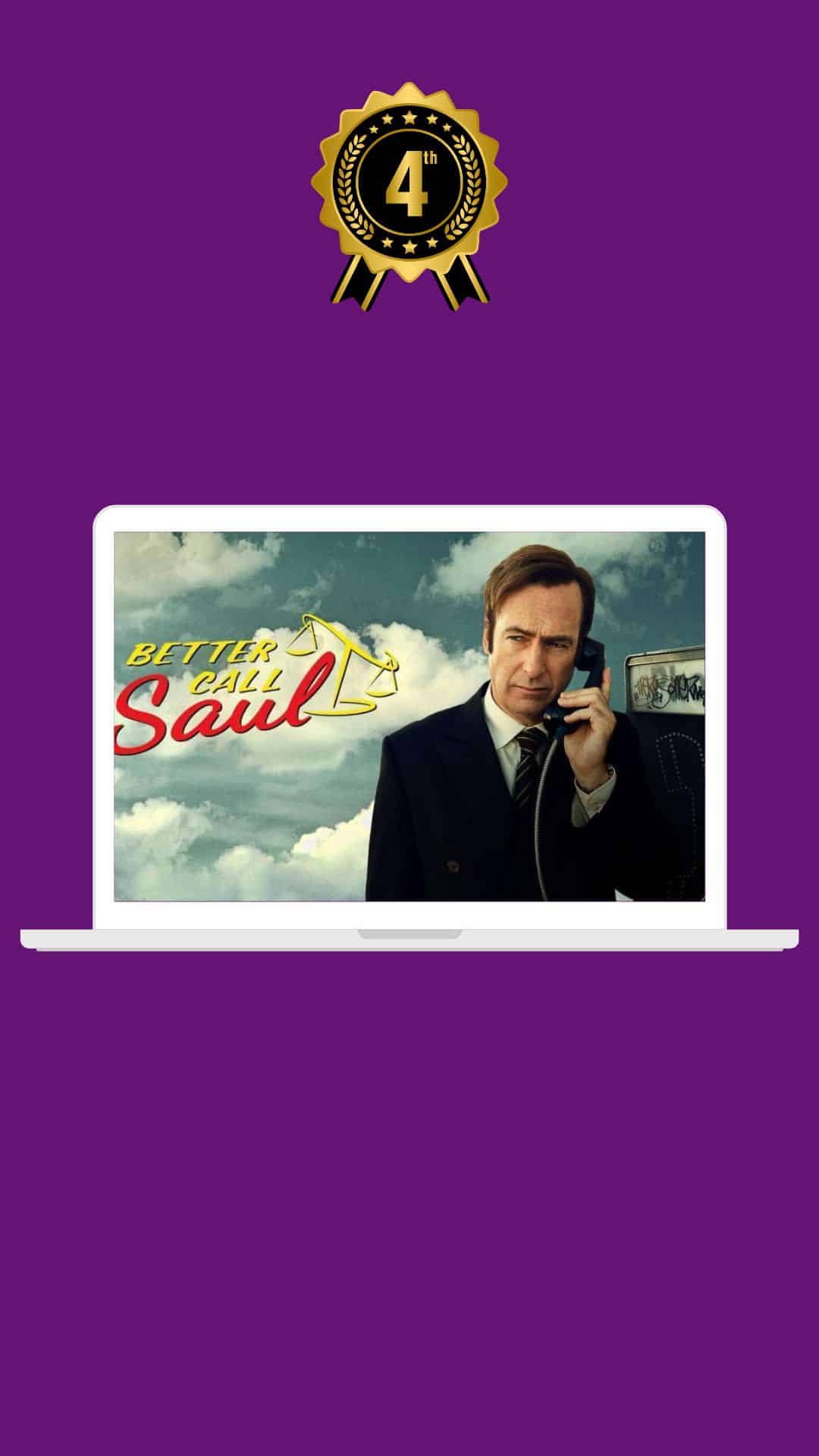 4º lugar: Better Call Saul