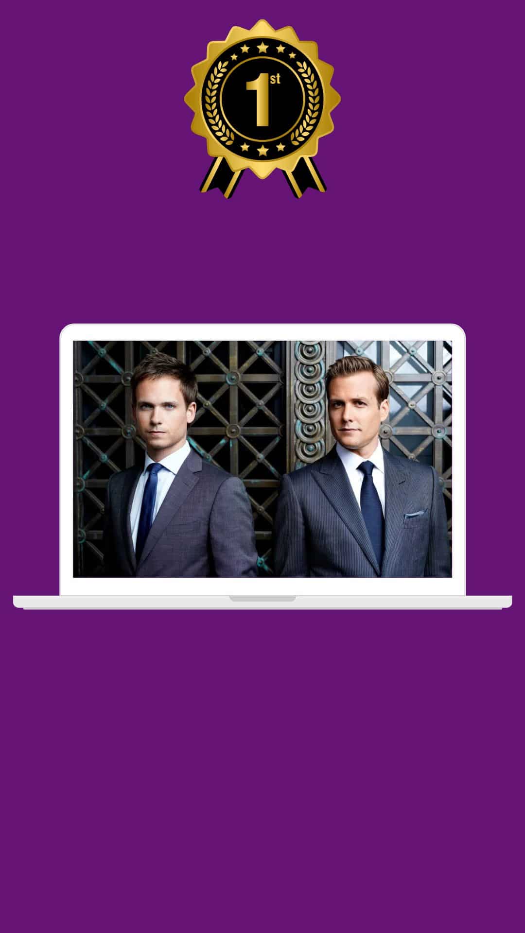 1º lugar: Suits