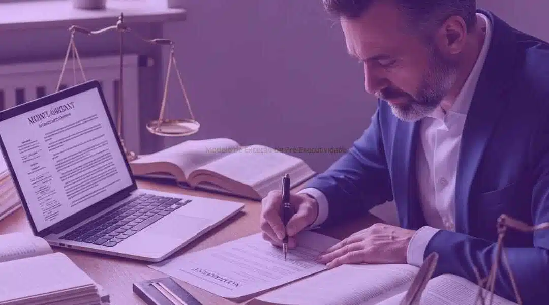 Modelo de Exceção de Pré-Executividade