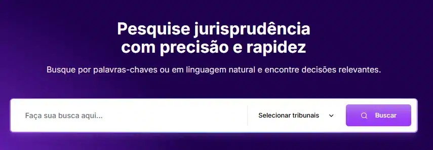 pesquisa de jurisprudência da Jurídico AI