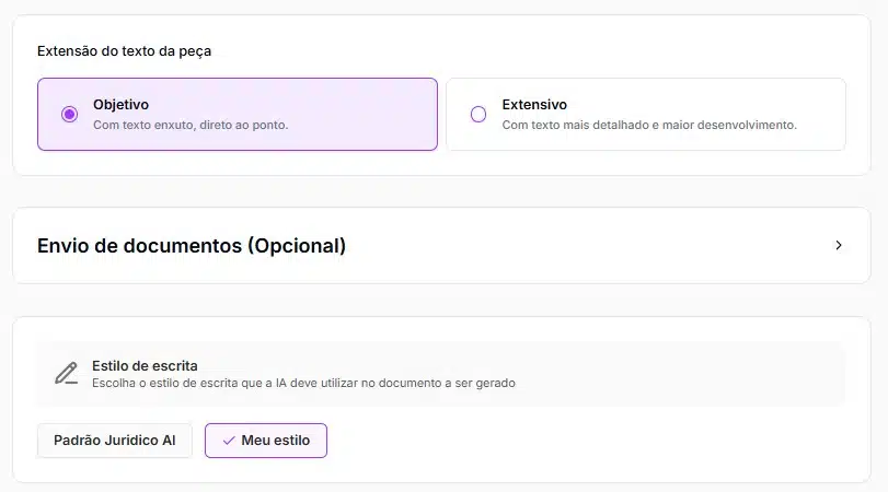 Personalização da peça
