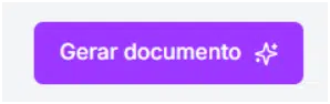 Tela com botão de gerar documento